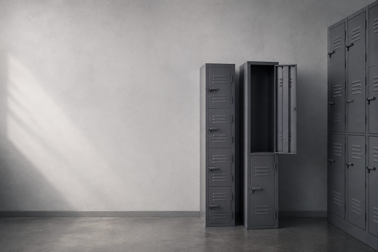 Steel Locker Background