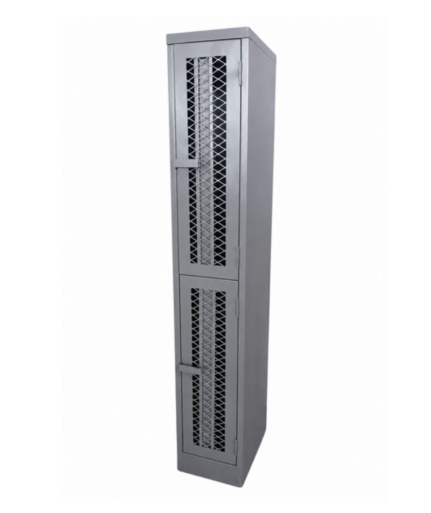 2 Door Wire Mesh Locker