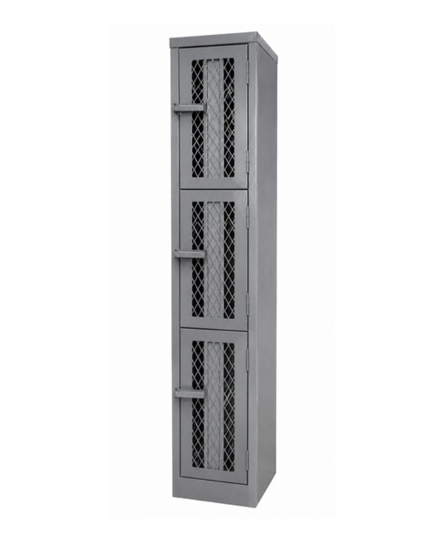3 Door Wire Mesh Locker