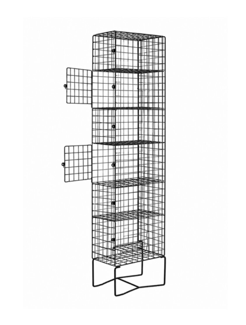 6 Door Wire Mesh Locker